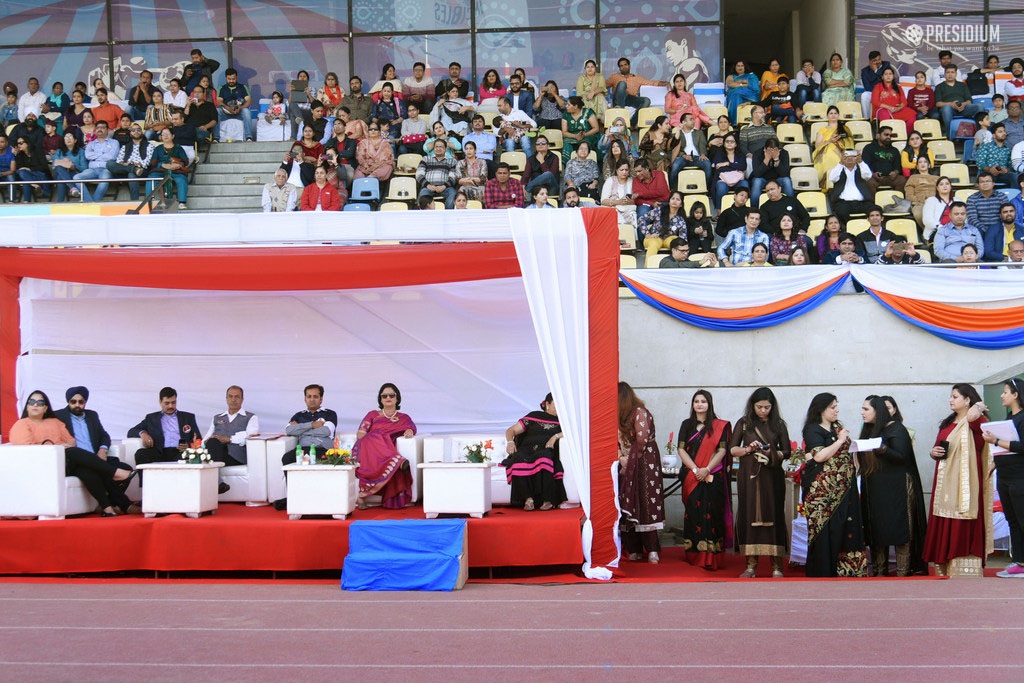 Presidium Vivek Vihar, SPORTS MEET: ALL WORK & NO PLAY MAKES JACK A DULL BOY